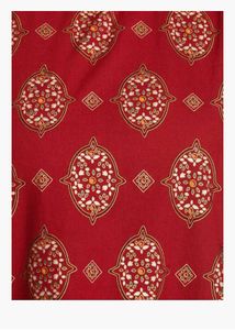 Myx Red Printed Dress