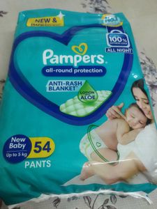 Pampers New Baby Pants (54 Count)