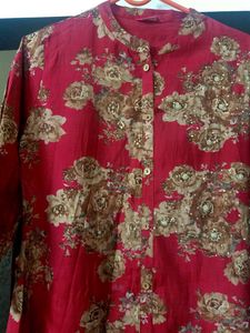 FASHOR Women&#39;s Floral Cotton A-line Midi Dress 👗