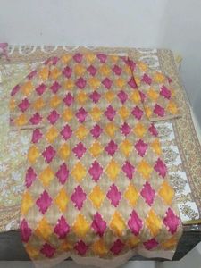 Patterned Kurta