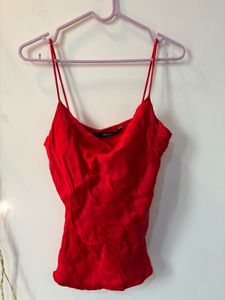Zara Basic Red Cami