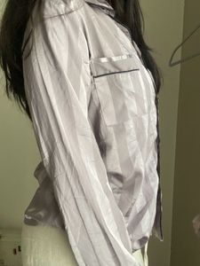 Shein Satin Shirt