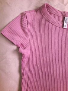 H&amp;M Ribbed Crop Top