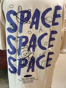 Oversized Space Graphic Tee
