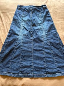 JEALOUS - Denim Maxi Skirt