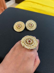 Earrings And Ring Set