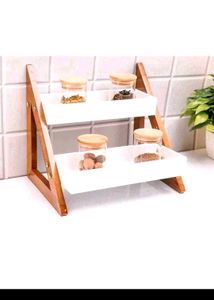 Wooden Countertop Spice Rack