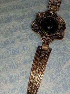 Boho Black Stone Bracelet