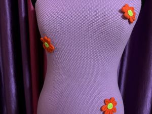 Lilac Mini Dress💜🧡