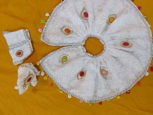 Kori Shell Laddu Gopal Dress