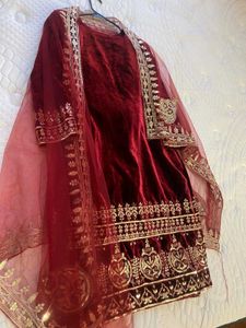 Mother &amp; Daugher Twining Velvt HEAVY SEQUENCE Suit