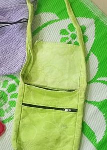 Cloth Handbag Combo -3 And 1 Pouch