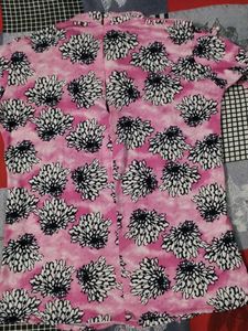 Pink Floral Print Top