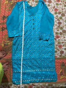 Unused Teal Color Grara Set