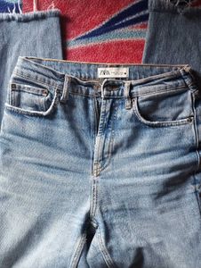 Zara SLIM Fit Jeans (Suitable For 5&#39;1-5&#39;2 Height)