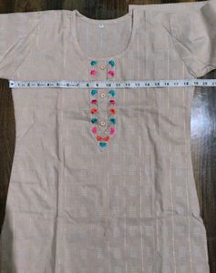 unused Elegant Embroidered Kurta