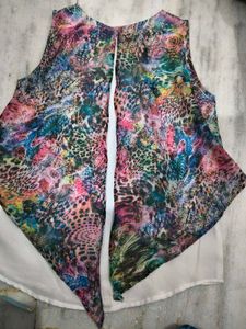 Colorful Print Top