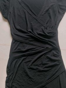 Black Wrap Dress