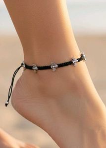 Boho Bee Anklets Set