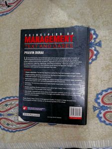 Principles of Management Book
