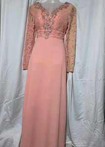 Peach Gown