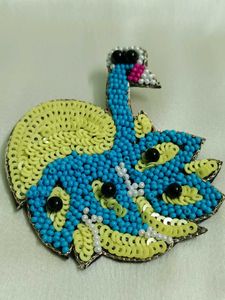 Ostrich Bird Earring