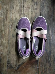 ❤‍🔥Fila Purple Slip-On Sneakers