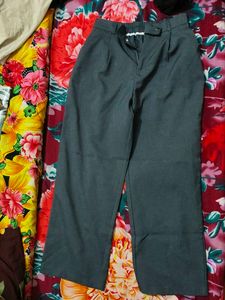 Grey Cropped Pants