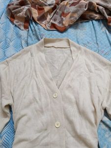 Cardigan With Buttons