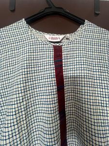 Checkered Kurta