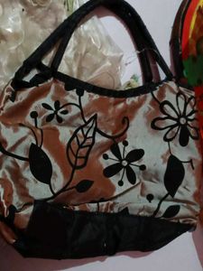 Black Colour Handbag