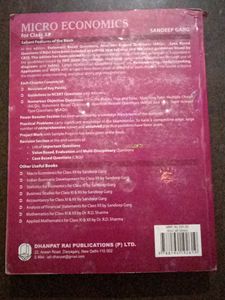 Microeconomics 11th By Sandeep Garg