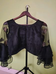Designer Kundan Work Blouse/New With Tag