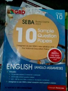 Class 10 SEBA Science Sample Papers