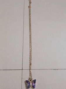 Butterfly Pendant Necklace