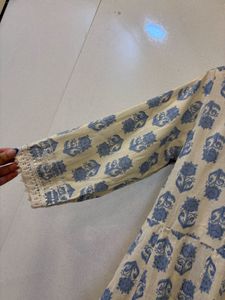 Floral Print Kurta