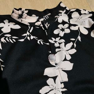 Black Floral Dress