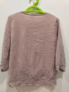 Dobby Fabric Blouse