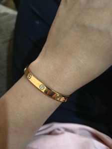 Cartier -Gold-tone Bracelet with Screw Detail