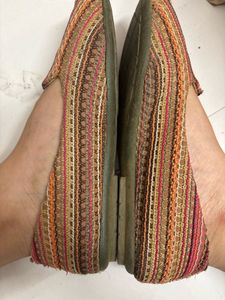 Embroidery Bellies For Fomal Daily Use