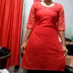 Red Lace Dress