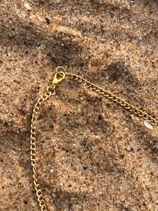 Seashell Pearl Gold Necklace