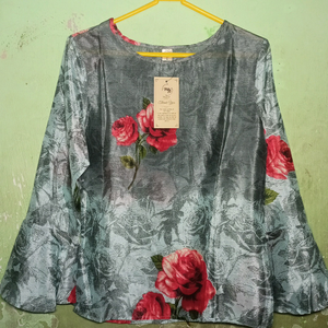girl top   floral printed design  new top