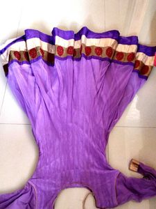 Ethnic Gown Purple Colour 💜