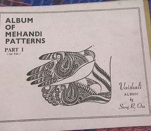 Album Of Mehendi Designs By Saroj Oza 5 Books