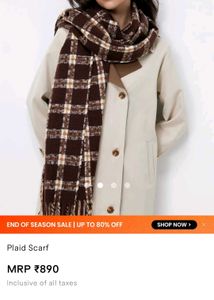 Savana - Plaid Scarf 😍