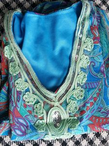 Paisley Print Top