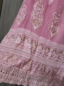 Baby Pink Kurti Suit Set