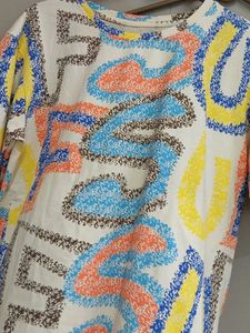 Colorful Print T-Shirt fresh piece Strore