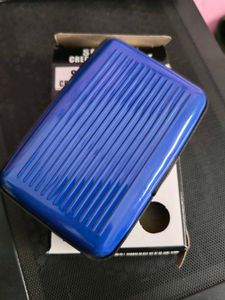Card Wallet Blue Colour